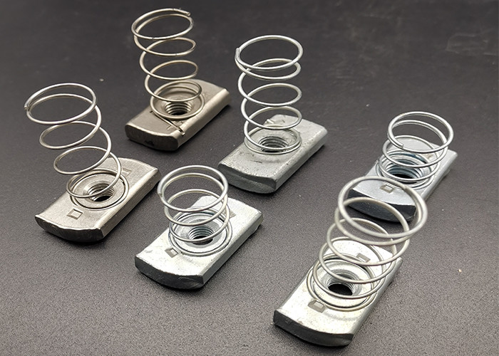 Channel Accessories Zinc Plated Strut Spring Nuts