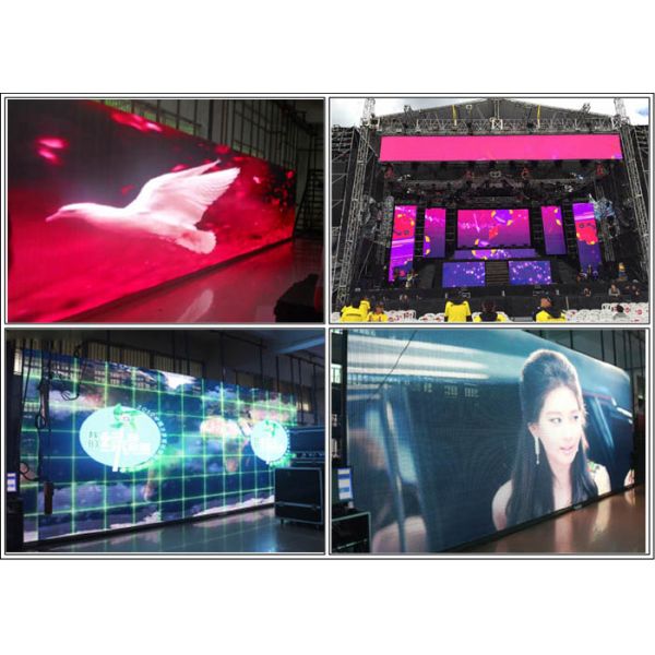 Flexible Led Curtain Display 500 X 500 Cabinet
