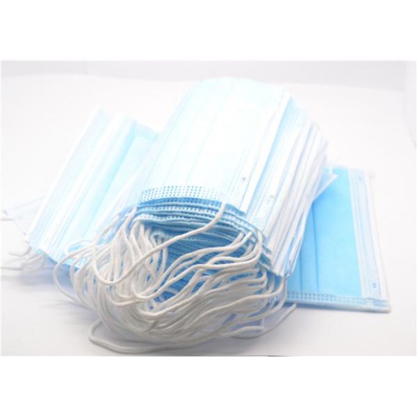Breathable Three Layers Disposable Earloop Medical Mask