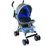 Red Rear Wheel Deluxe Buggy Baby Strollers / Lightweight Baby Stroller