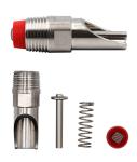 NBR 90 Automatic Nipple Drinker 63.5mm Stainless Steel Nipple Drinker