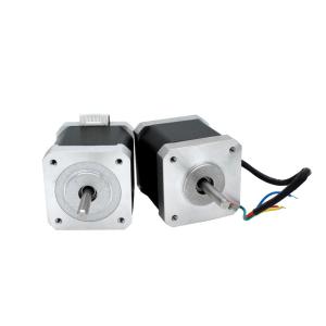 China Quiet Nema 17 Stepper Motor 4 Wire 5 Kg/Cm 0.4A For 3D Printer 42mm Hybrid wholesale