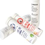 PP White Effervescent Tablet Tube with Desiccant Stopper for Vitamin Pills