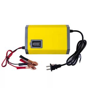 China Connector Current Protection 12V 6A 7-Stage Smart Motorcycle Battery Charger for Electric Tool wholesale