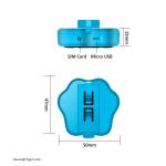 Newest product imei number tracking online waterproof pet gps tracker with smart