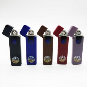 China Plastic Portable USB Touch Induction Charging Electronic Cigarette Lighter 8.2*2.3*0.95 cm on sale