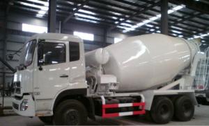China 8-12m3 Mobile Concrete Mixer Truck , Mix Concrete Truck Capacity M3 With RHD / LHD wholesale