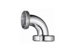1 Inch 304 316 Ss Pipe Fittings , Stainless Steel 90 Degree Elbow With Threaded