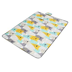 China Outdoor Waterproof Picnic Blanket Beach Mat Portable Camping Mattress Samples US 4/Piece wholesale