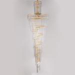 Modern chandelier chandelier hall home decor staircase hotel project interior