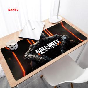 China ROHS Certified Dantu Rubber Office Desk Mat Mousepad for Call of Duty Gaming wholesale
