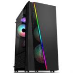 LED ATX X3102 Computer Cabinet RGB For Gaming PC