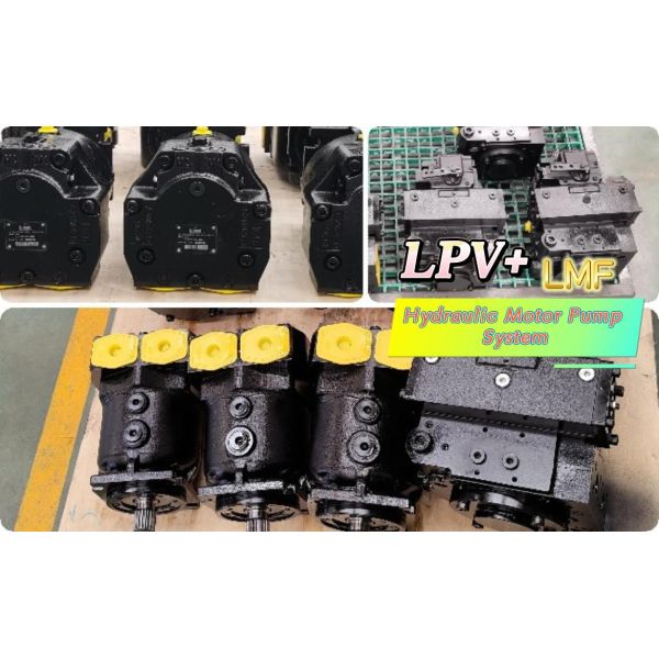 rice harvester hydraulic pump motor Manual Loading Hydraulic Motor Pump System With And 97% Efficiency