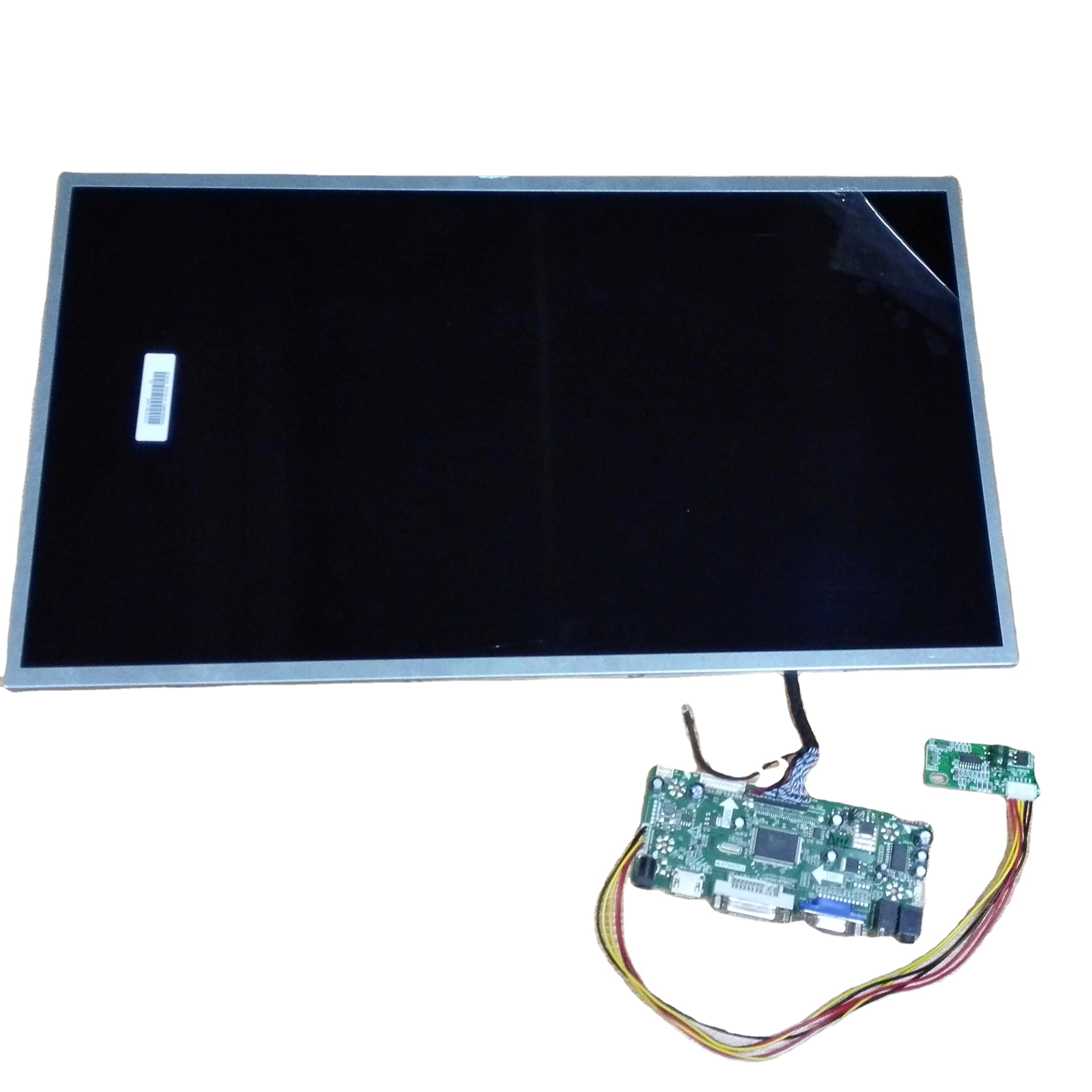 open frame touchscreen 10.1" inch LCD display VGA support HD AV monitor with 4line resistive touch panel