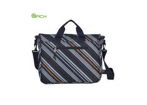 China Hidden Pocket 600D Sustainable Messenger Bag With Durable Printing Material wholesale