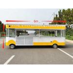 220V/380V Mobile Used Food Trucks Usa with 2022 6M Unique Mirror Stainless Steel