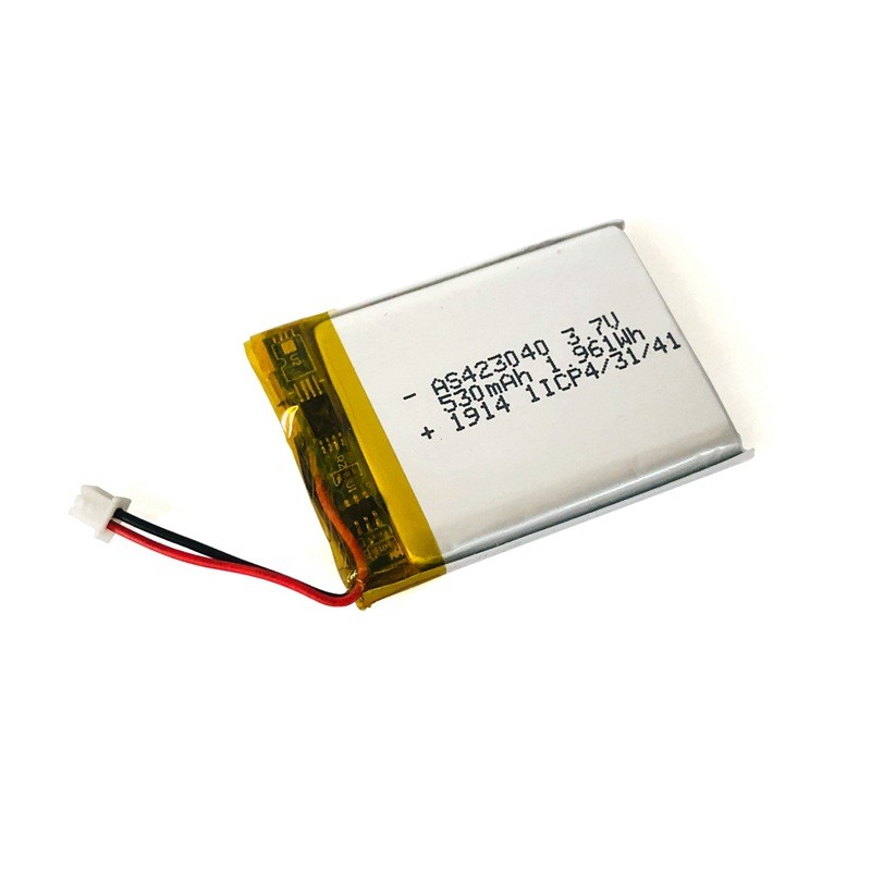 PL423040 Small Lipo 3.7 V Lithium Polymer Battery Pack 530mAh