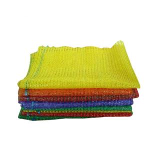 China Customized Logo PE Raschel Mesh Bag for Agriculture Onion Fruit Packaging Custom Size wholesale