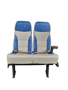 China Integrated Tour Bus Seats , Public Bus Seats Convertible High Safety Rating wholesale