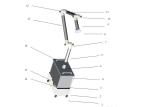 HEPA13 Sterilize Device FDA Dental Aerosol Suction Machine For Dental Clinics