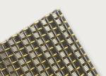 2m Brass Woven Architectural Metal Mesh Decoration Metal Cladding Corrosion