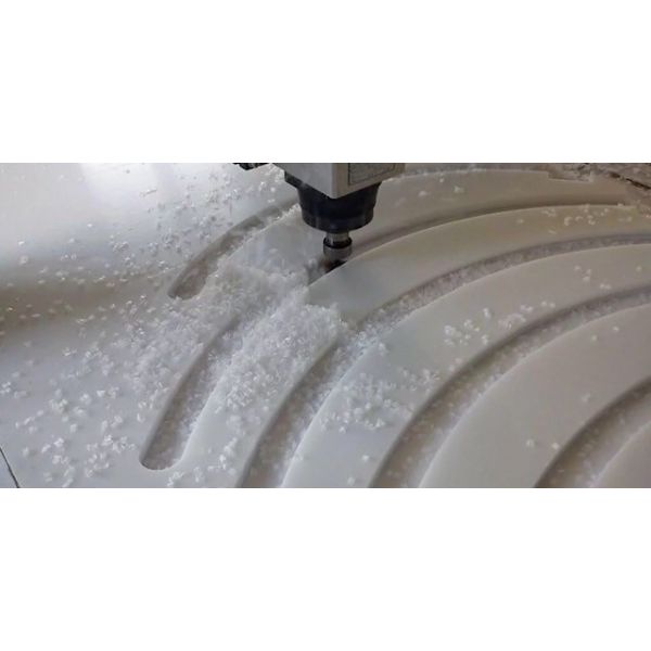 ±.0.05mm 122mm Length CNC Plastic Machining