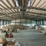 Industrial Strong Metal Frame Storage Buildings , Durable Steel Building Weather