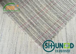 China Good elasticity hair interlining for men‘s suit / uniform / jacket wholesale
