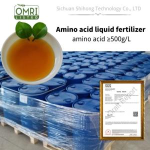 China OMRI List Soy Protein Enzymatic Amino Acids 8-0-0 Crop Fertilizer Organic Nitrogen wholesale