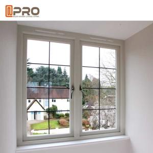 China Dual Glass Aluminium Casement Windows Horizontal Opening Pattern casement sliding window casement aluminium window wholesale