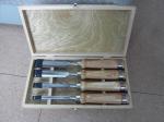 60crv Wood Carving Chisel Set 140mm Wooden Handle Material