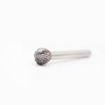 Steel Tungsten Rotary Carbide File Ball Shape 5/16" Cut Dia. 1/4" Die Grinder