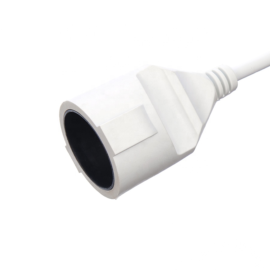 Cable Specification H05VV-F 2x1.0mm2 Network SDK Direct VDE 10A Plug Power Cords Extension Cords for Home Appliances