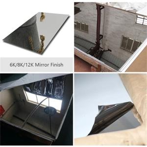 China Cold Rolled Sheets Stainless Steel 316 430 321 Cut Edge For Forming wholesale
