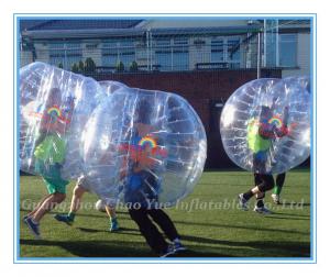 China Body Inflatable Bumper Ball Games , inflatable hamster ball for humans(CY-M2726) wholesale