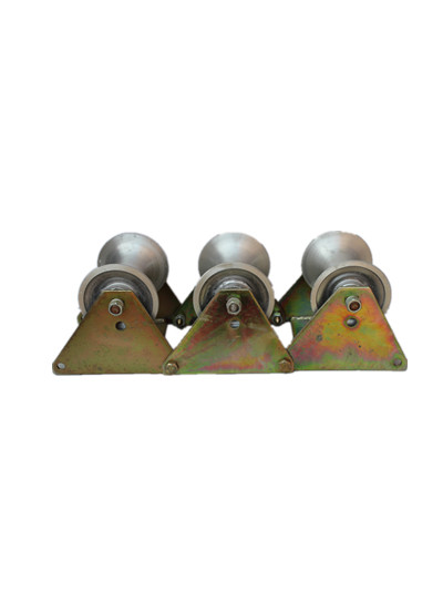 Three Wheel Cable Roller with 10KN Rated Load and Aluminum & Nylon Wheels for Underground Cable Laying