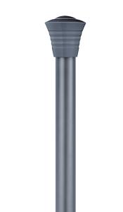 China Resin 26mm Diameter Decorative Curtain Rod Curtain Pole End Caps For Living Room wholesale
