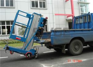 China 7.6 Meter Platform Height Truck Mounted Aerial Platforms Vertical For Factories on sale