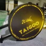 Customized Commercial logo Outdoor Waterproof LED Hollow Out Light Box