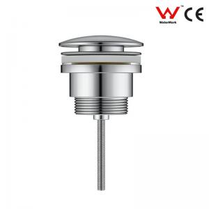 China Floor Mounted Push Down Sink Drain , Corrosion Resistant Pop Up Sink Drain wholesale