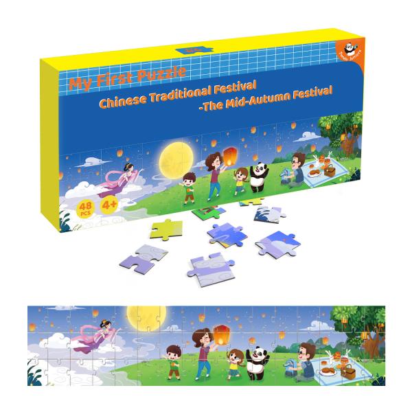 Jumbo Jigsaw Paper Long 90cm Floor Puzzles for Preschool Learning Educational