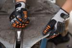HPPE Cut Resistant Sandy Nitrile Gloves For Construction
