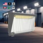 Street LED Wall Pack Lights With Motion Sensor Photocell 30W 40W 60W 80W 100W