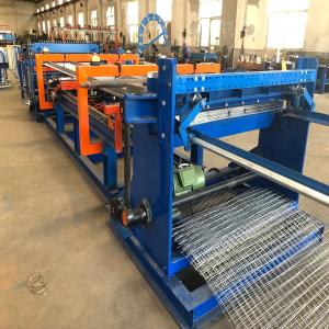 China 2m 380V Diamond Fence Making Machine , Engineered Fabric Wire Welding Equipment wholesale