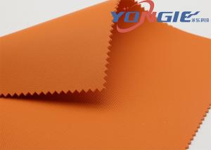China Long Lasting Orange  100% Vegan Car Leather Fabric  Tearproof 0.5mm For Pillow Covers wholesale