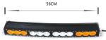 IP 67 6000K 120W Curved LED Light Bar For Offroad / Led Vehicle Light Bars