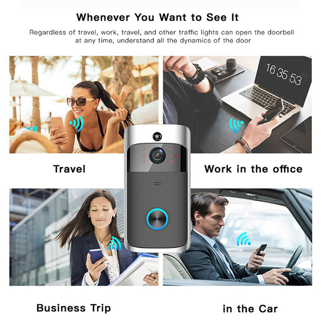 Smart Wi-Fi Doorbell(DDV-114)