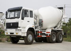China Large Ready Mix Concrete Trailer 290HP 6X4 Cement Mixing Truck , SGS wholesale