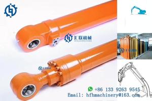 China Orange Excavator Arm Cylinder , Daewoo Doosan Crawler Digger Hydraulic Jack Ram wholesale