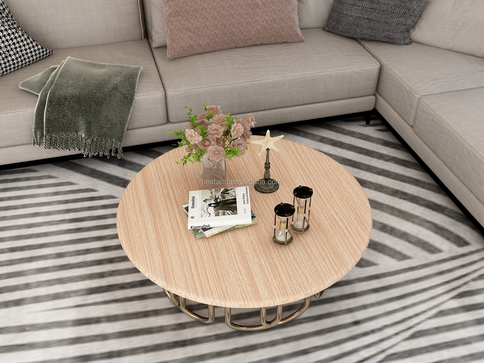 Stripes Wood Effect Wallpaper Vinyl Wood Grain Peel And Stick Wallpaper